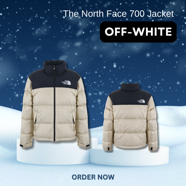 The North Face Unique Padding Jacket- White