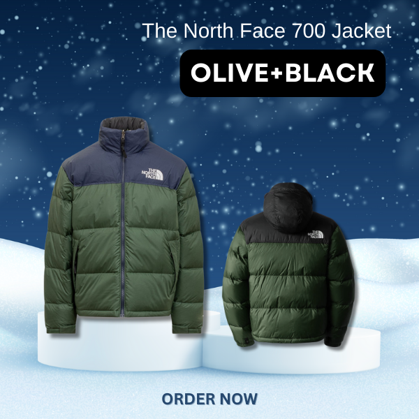 The North Face Unique Padding Jacket- Green